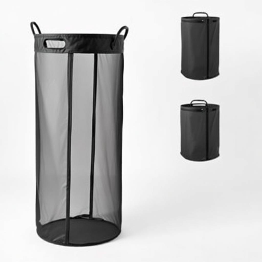 Pop-Up Mesh Laundry Hamper