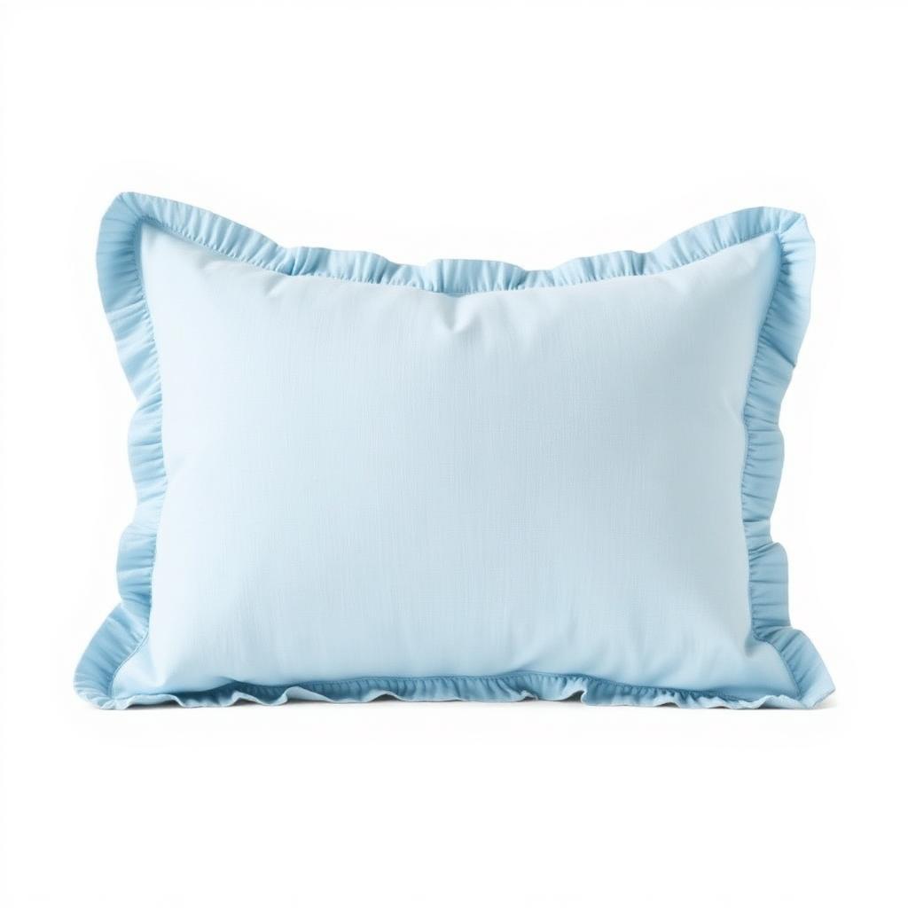 PB Teen Soft Gauze Standard Sham — Blue