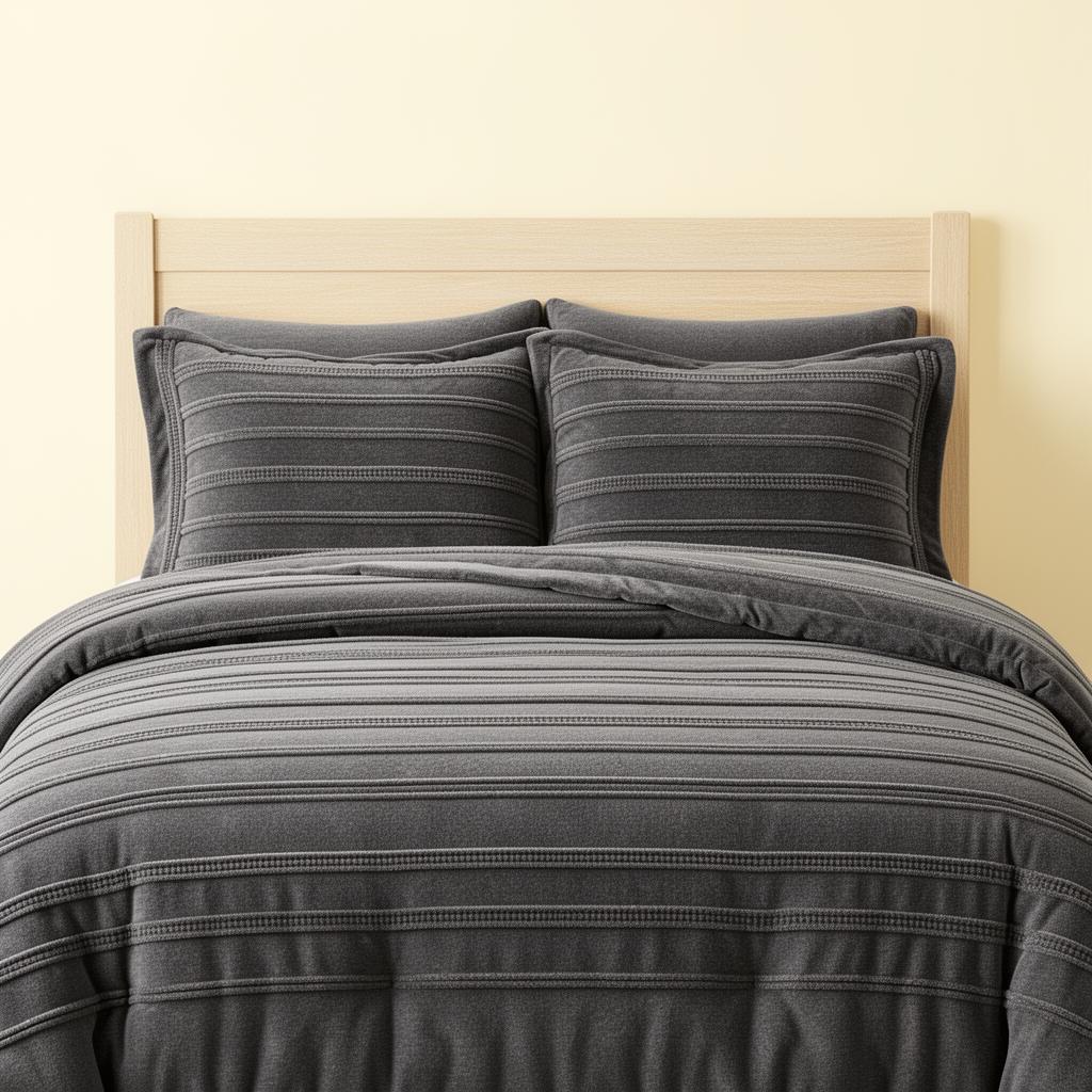 PB Teen Super-Plush Stripe Comforter